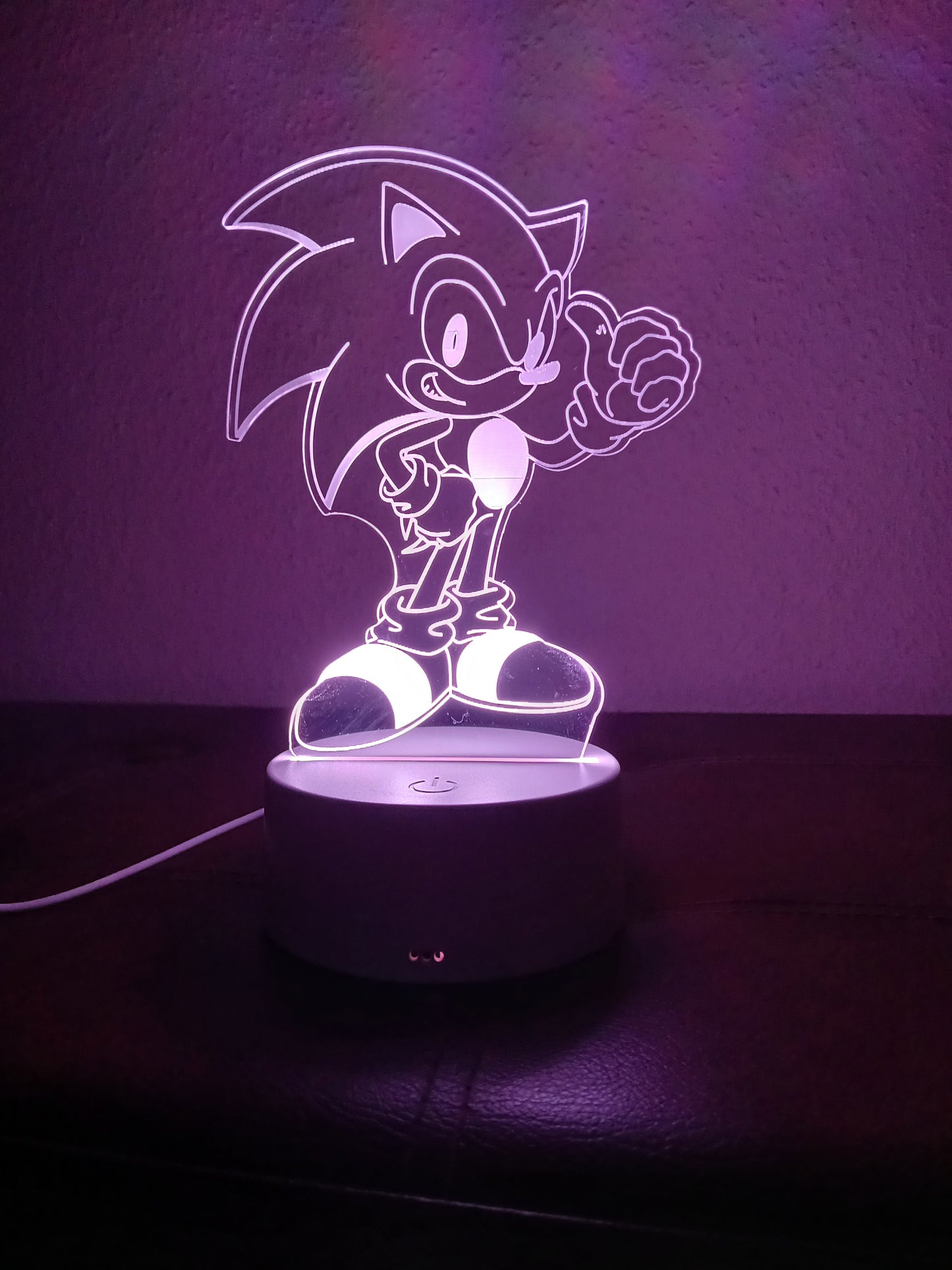3D Sonic Lamp