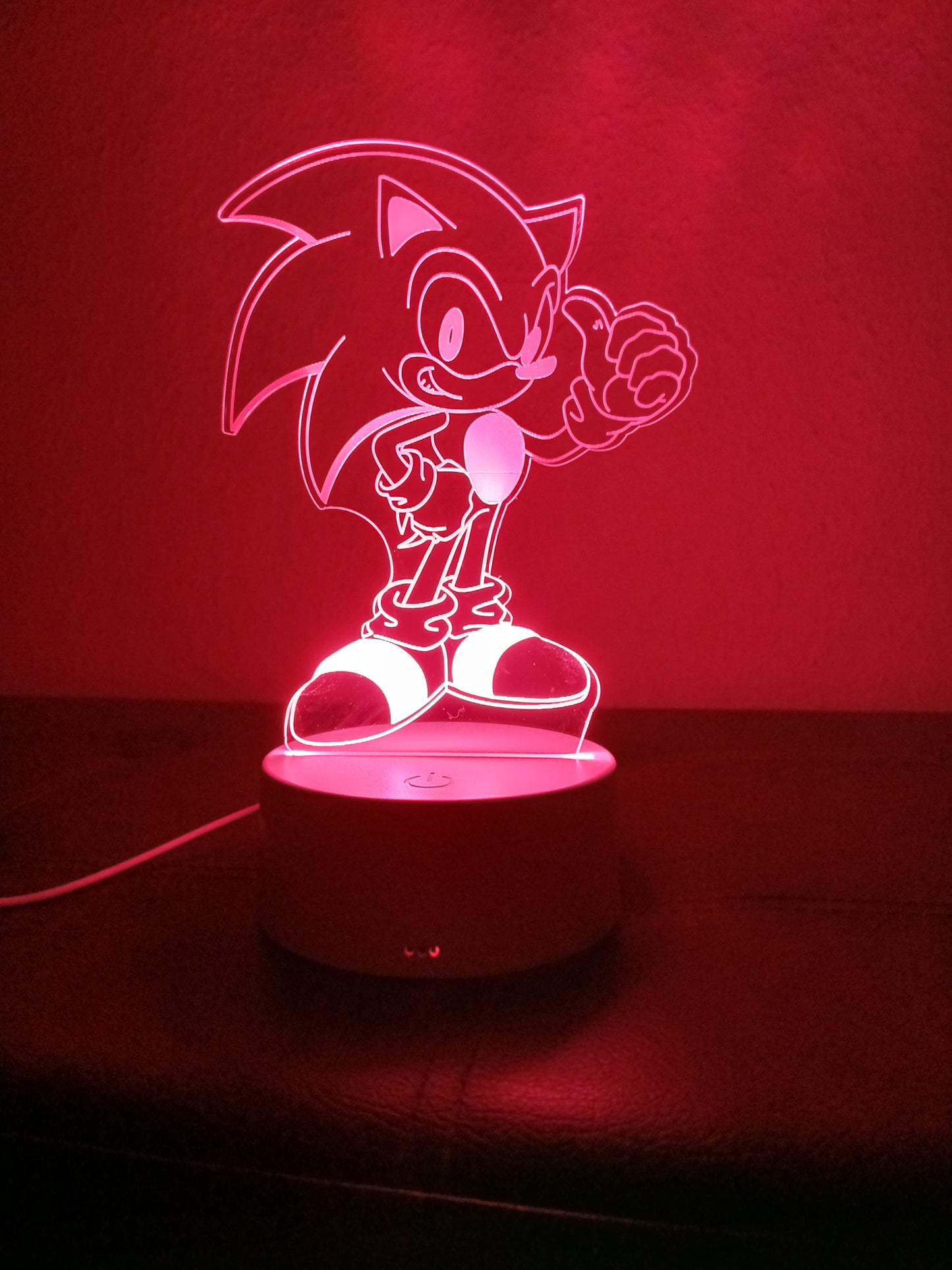 3D Sonic Lamp