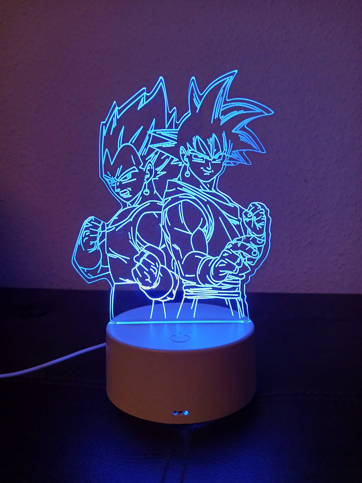 3D Son Goku lámpa