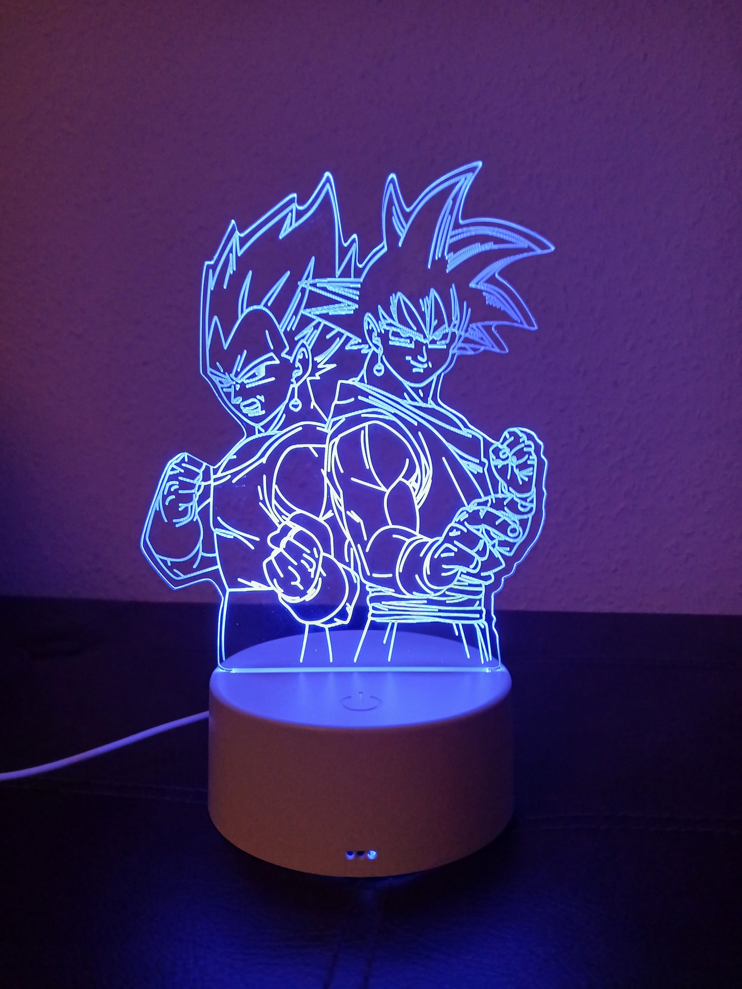 3D Son Goku lámpa