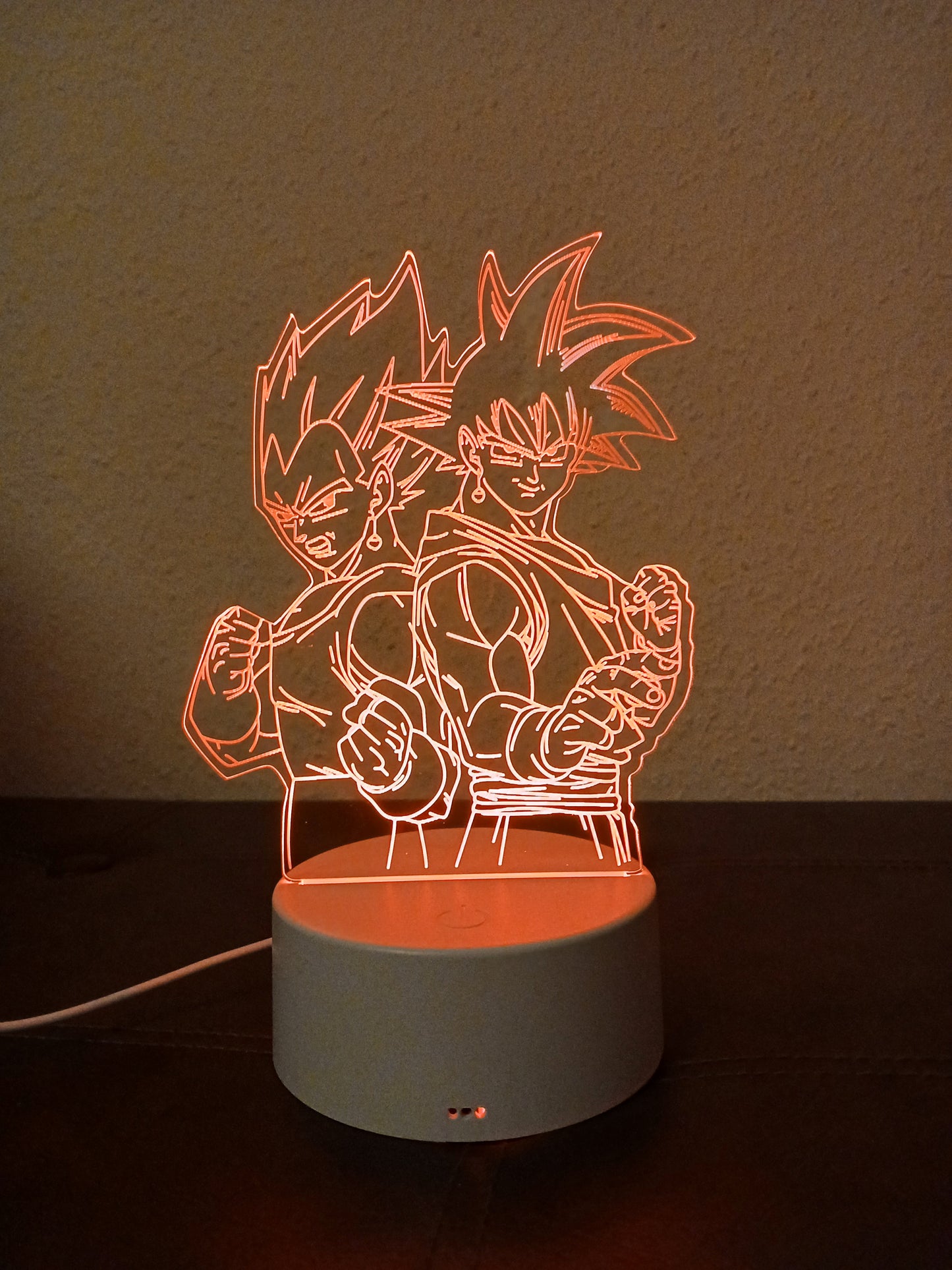 3D Son Goku lámpa