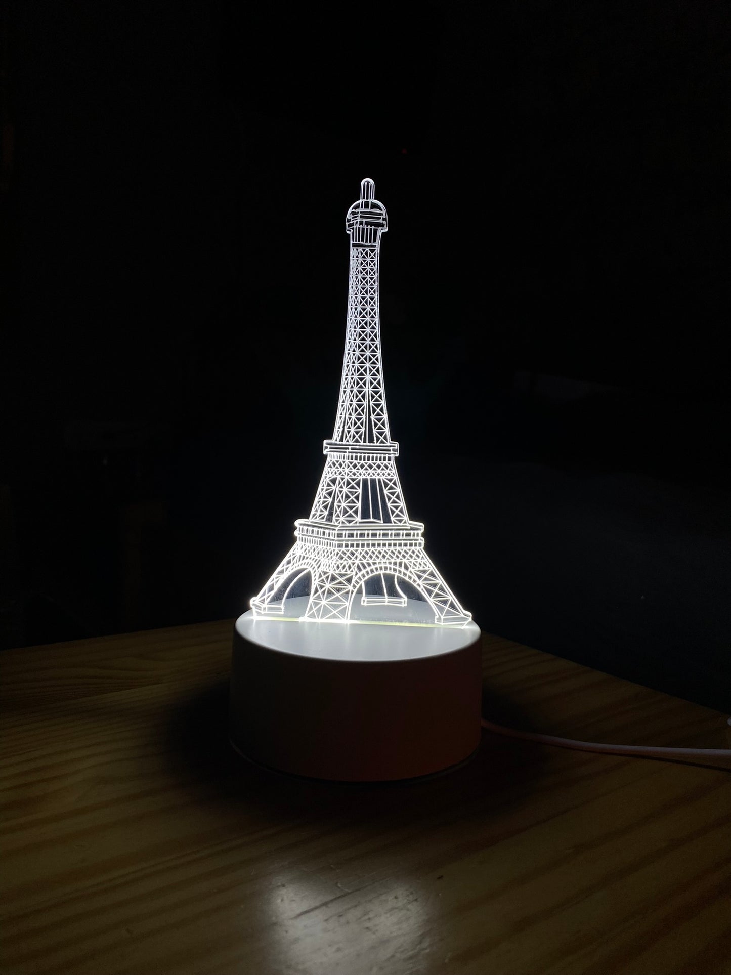 3D Eiffel torony lámpa