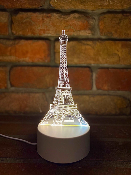 3D Eiffel torony lámpa