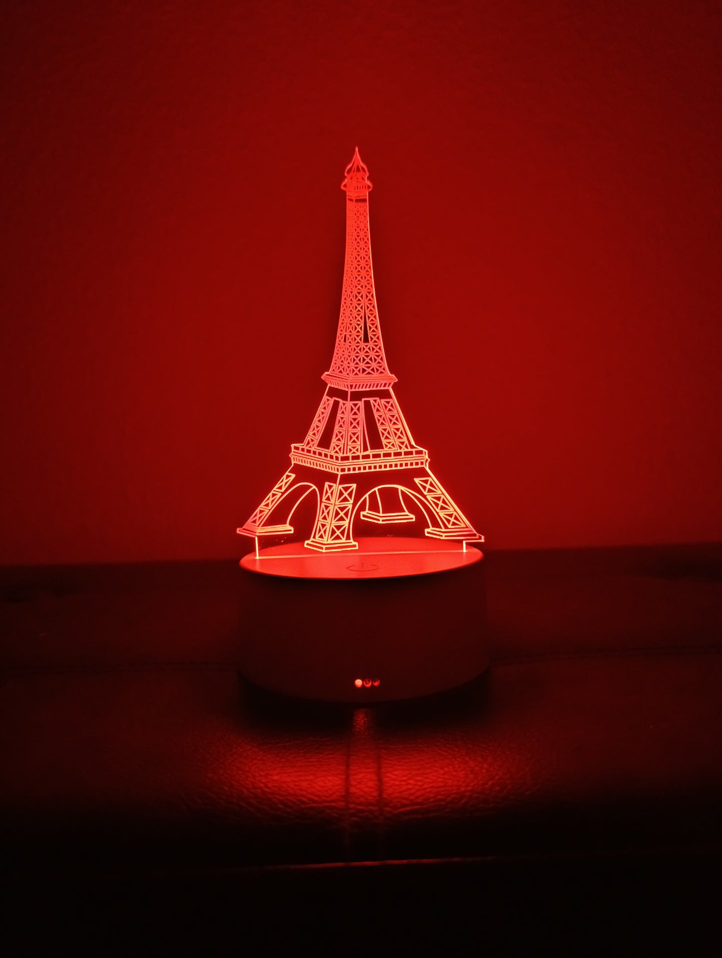 3D hatású Eiffel-torony LED lámpa