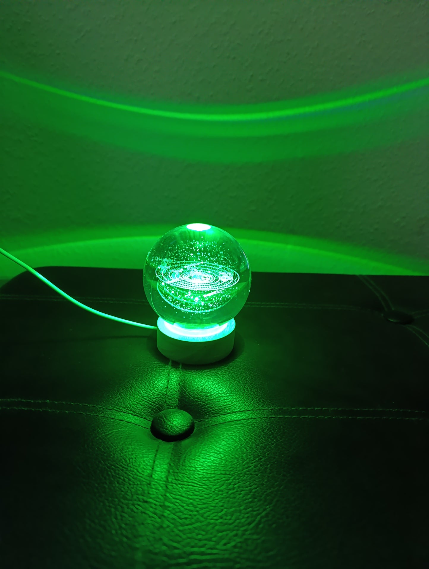"Galactic Crystal Ball" crystal ball 3D lamp